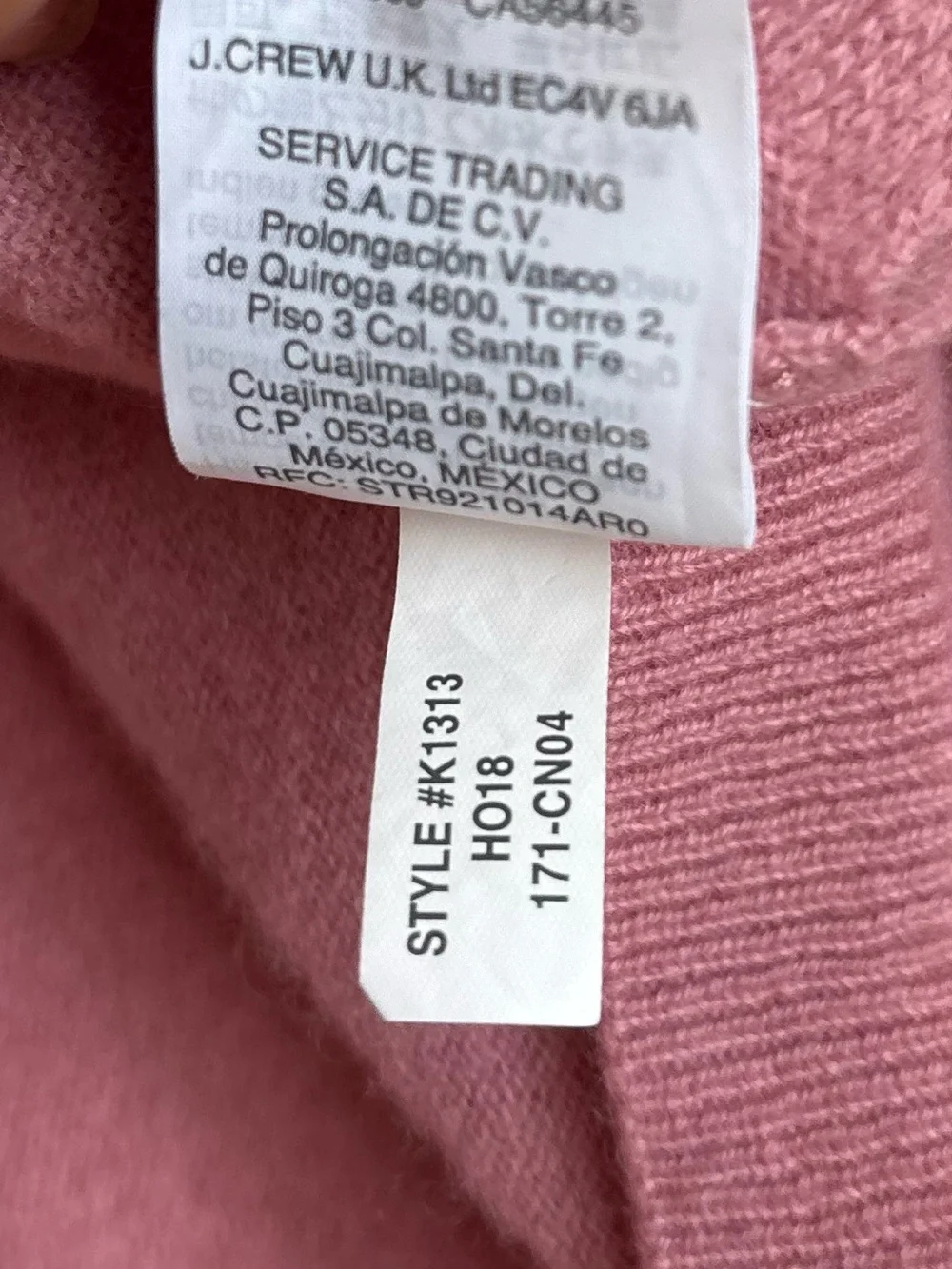J. Crew crew k1313